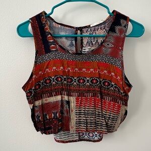 Lush Boho Crop Top